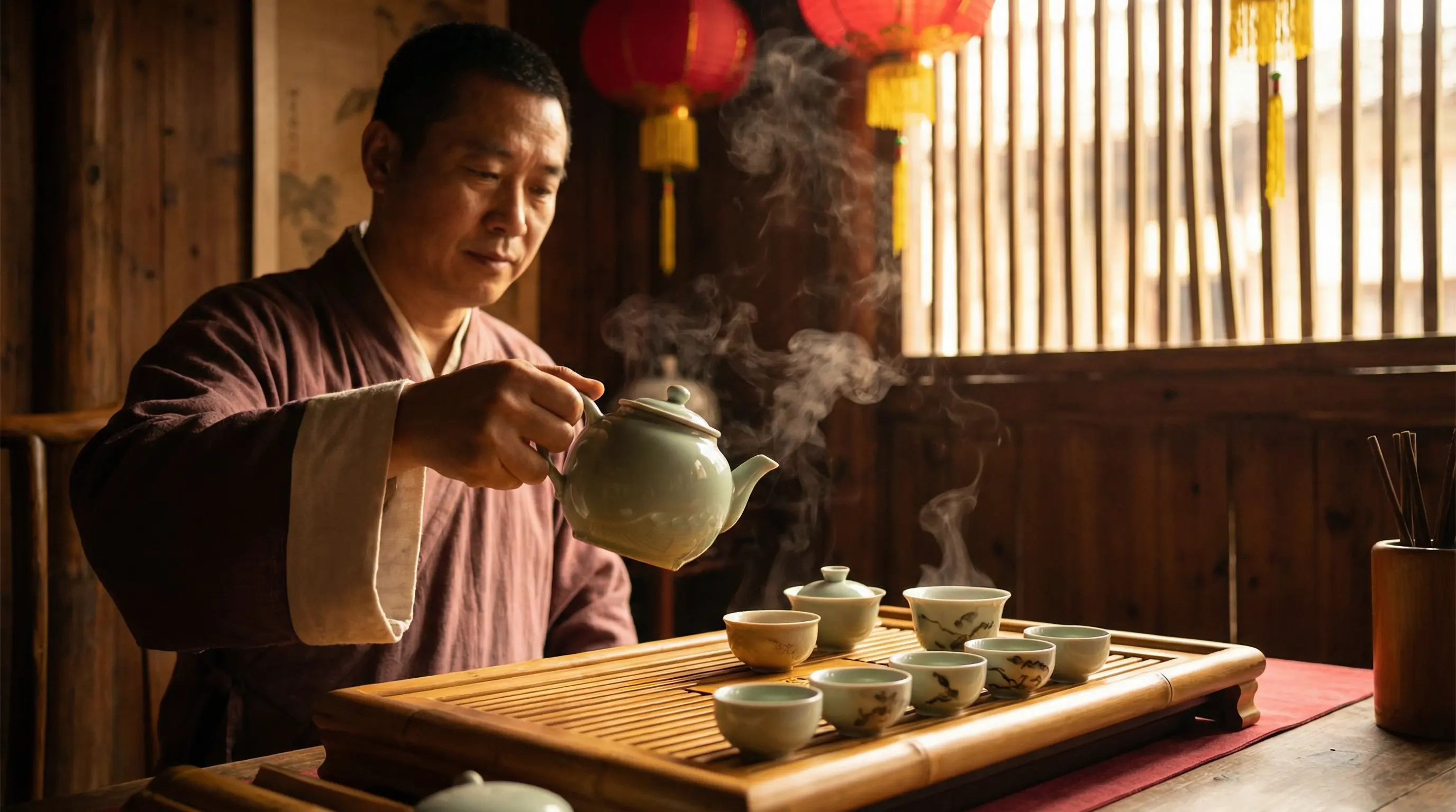 周防雪子图片 茶道文化纪录片封面